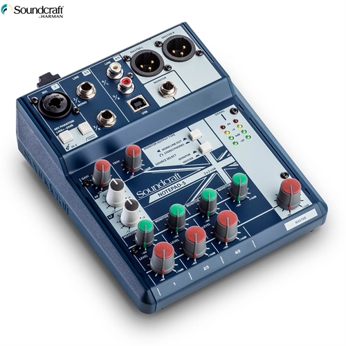 Mixer Soundcraft Notepad 5 2